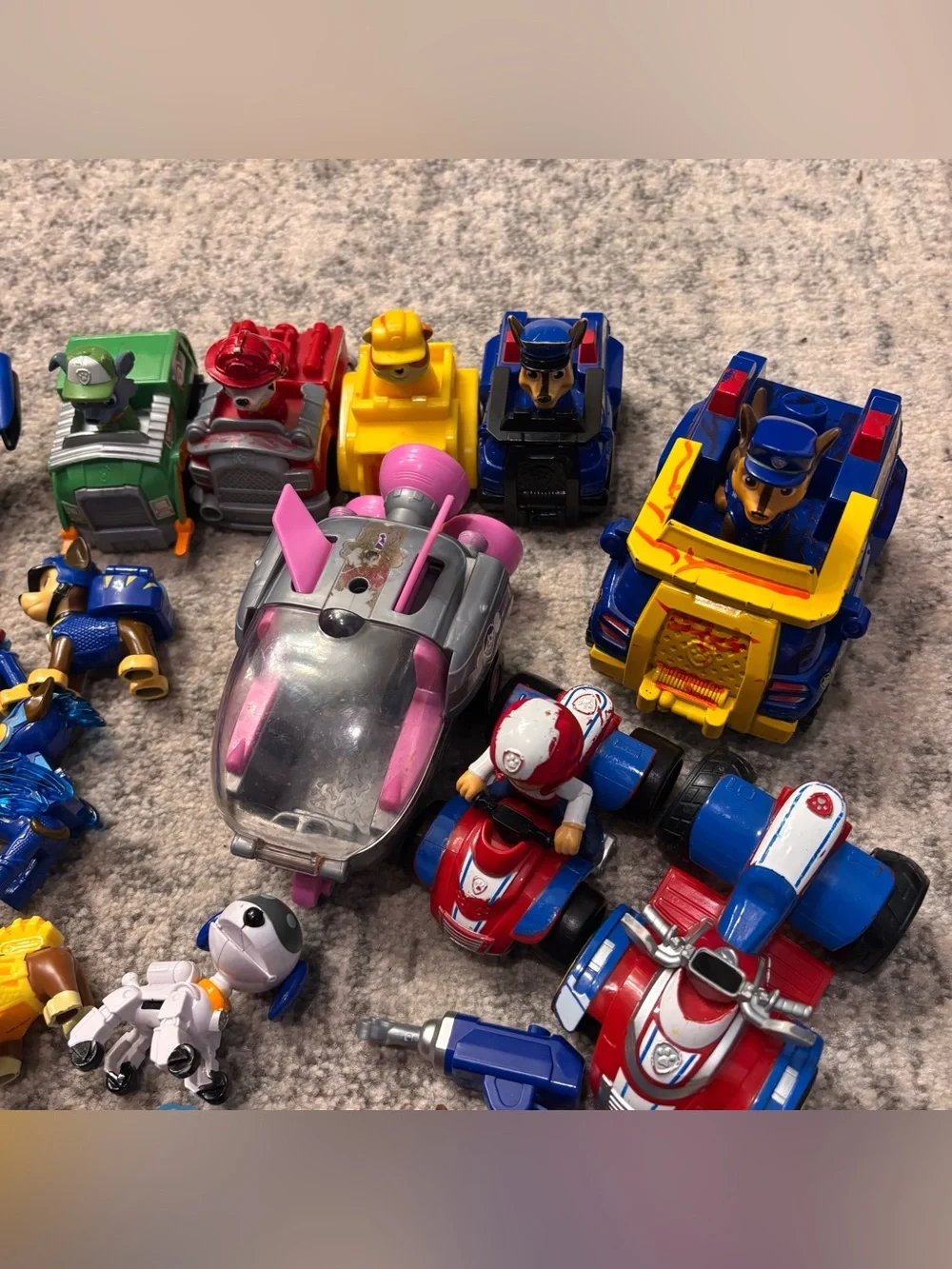 Paw Patrol Assorted Vehicle and Figure Toy Lot